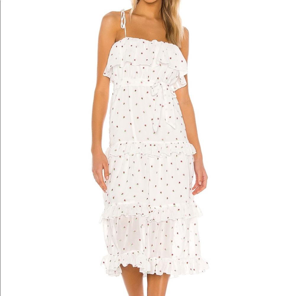 MAJORELLE Edna Midi Dress! NWT!!!